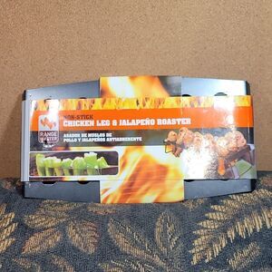 Range Master Non-Stick Chicken Leg & Jalapeno Roaster- NIP